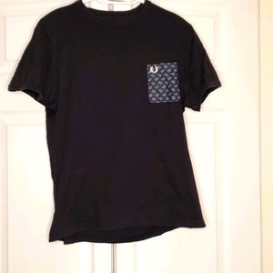 Fred Perry T shirt with front pocket
